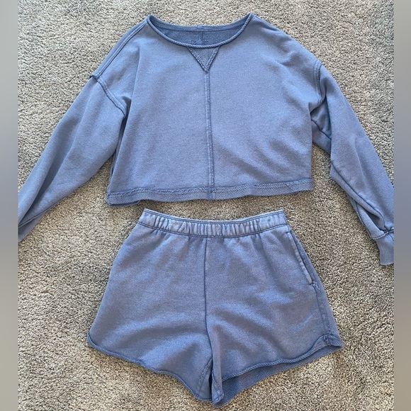 aerie Sweaters - Aerie small sweater and shorts set